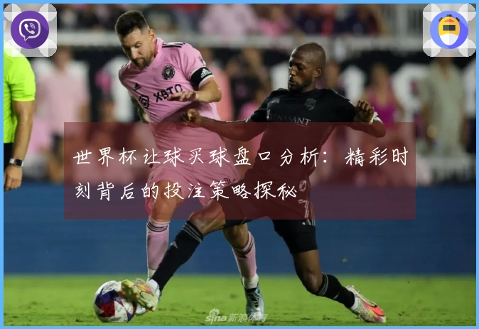 世界杯让球买球盘口分析：精彩时刻背后的投注策略探秘