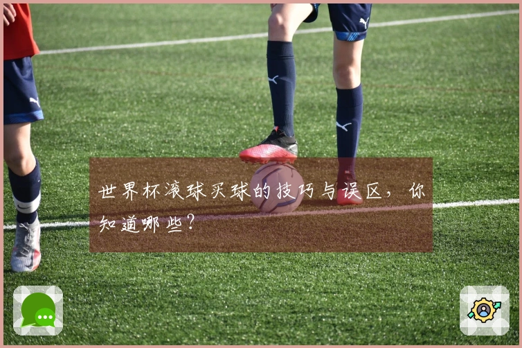 世界杯滚球买球的技巧与误区，你知道哪些？